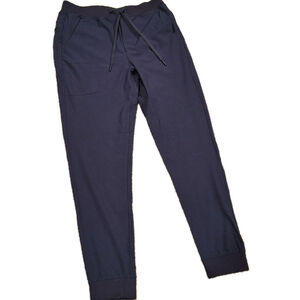 Birddogs Boom For Your Boomstick Jogger Pants Mens LARGE Navy Stretch Lined Golf